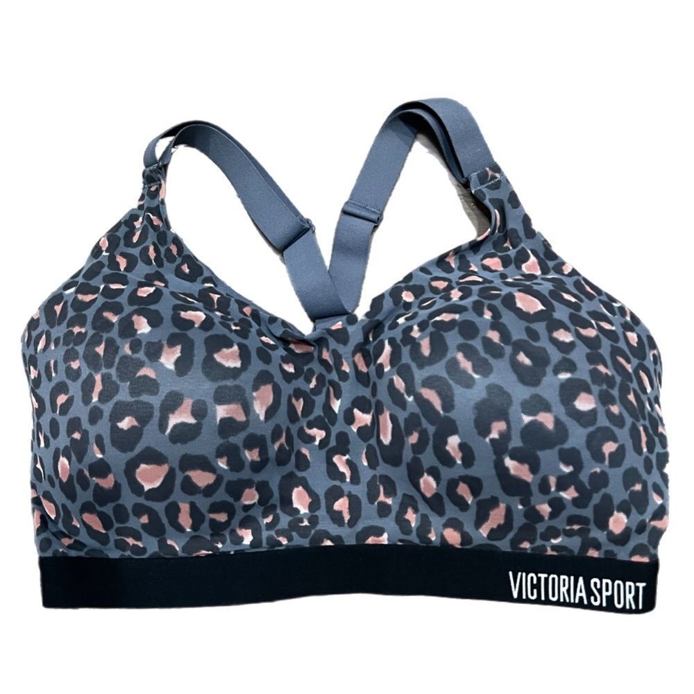 Victorias Secret Lightweight Wireless Medium Support sport bra Animal print 34DD